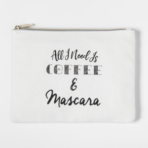 SOLD OUT NWT Clutch Bag Pouch‎ - Coffee & Mascara